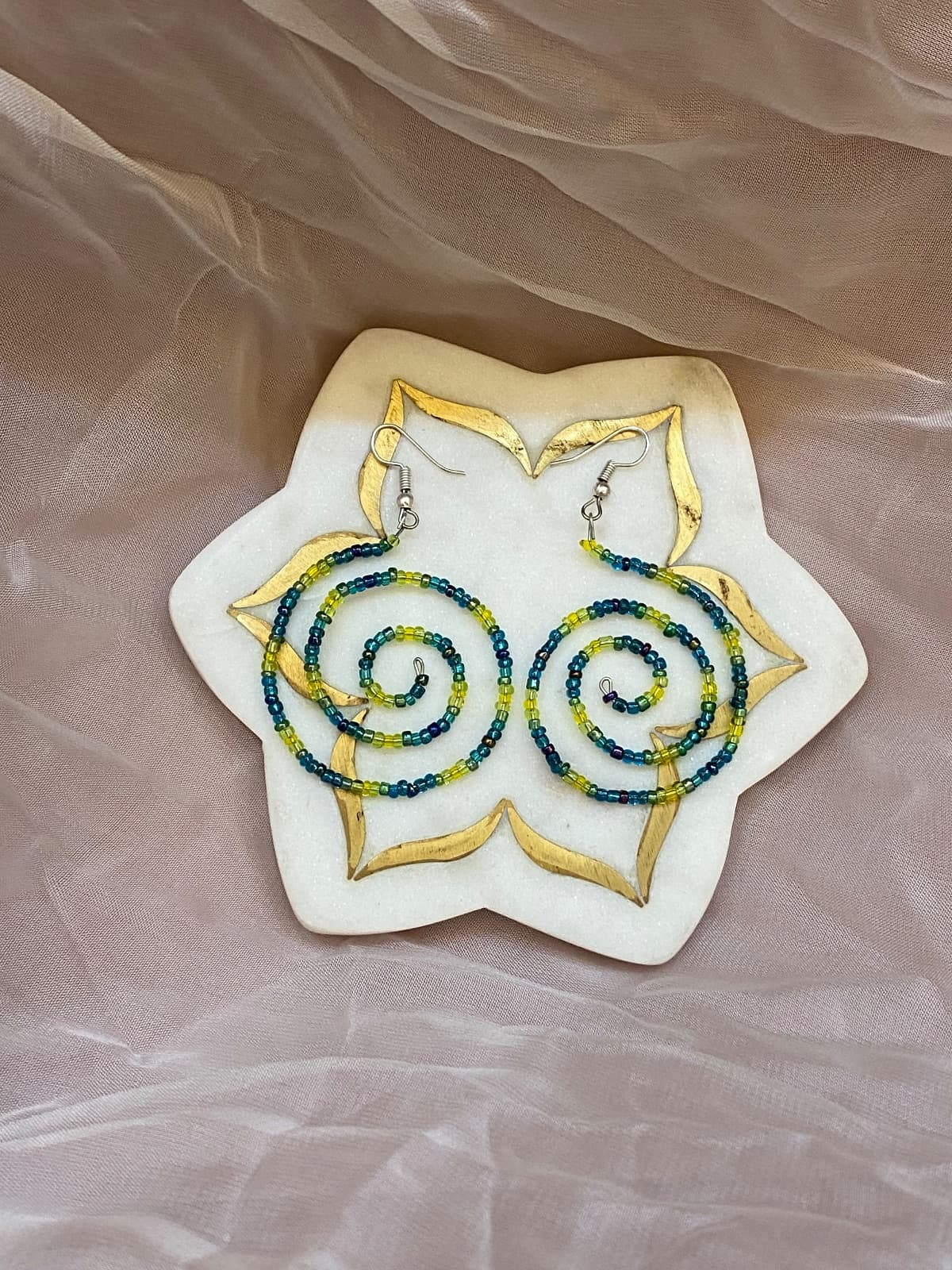 Morni spiral earrings