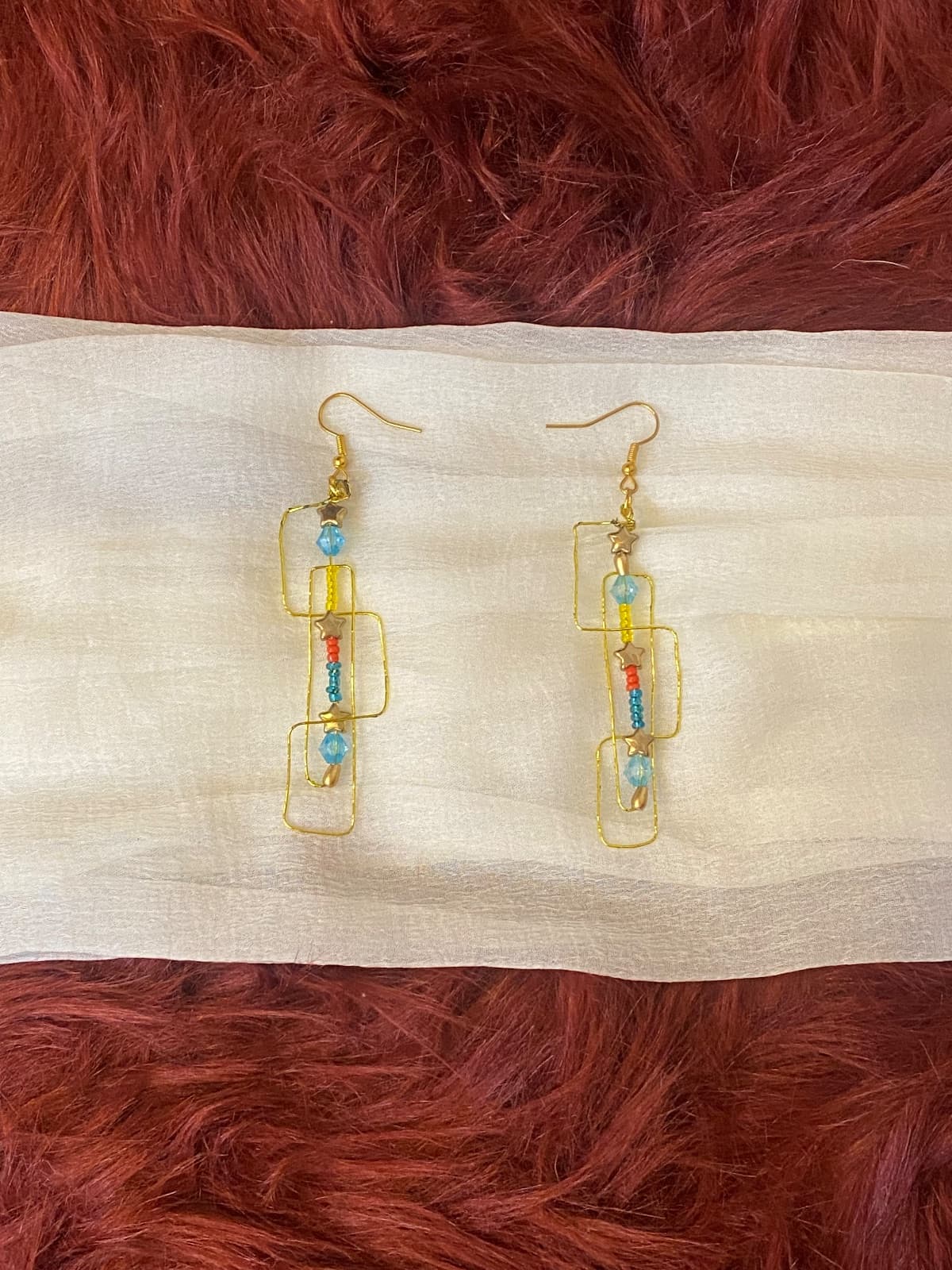 Klimt earrings